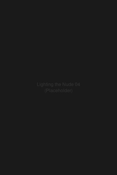 Lighting the Nude IV — split lighting dividing the form in dramatic halves, monochrome fine art