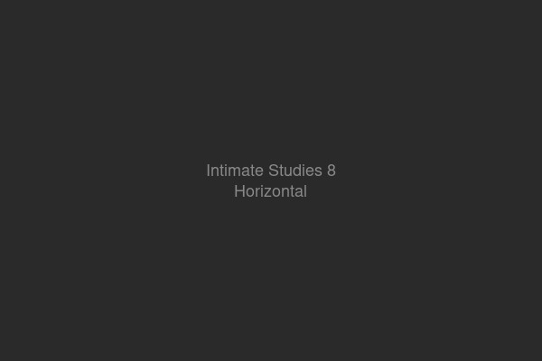 Intimate Studies VIII — figure resting on linen, dissolving into texture