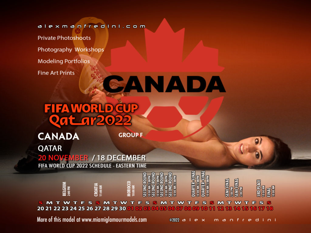 SEXY FIFA 2022 SCHEDULE CANADA