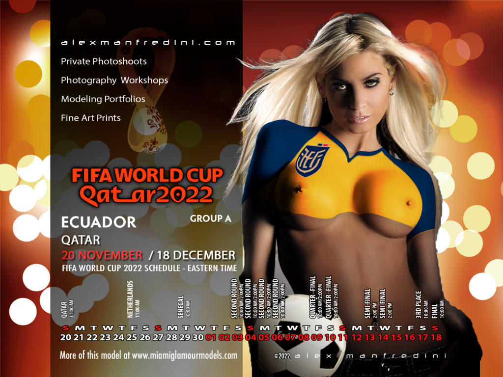 SEXY FIFA 2022 SCHEDULE ECUADOR