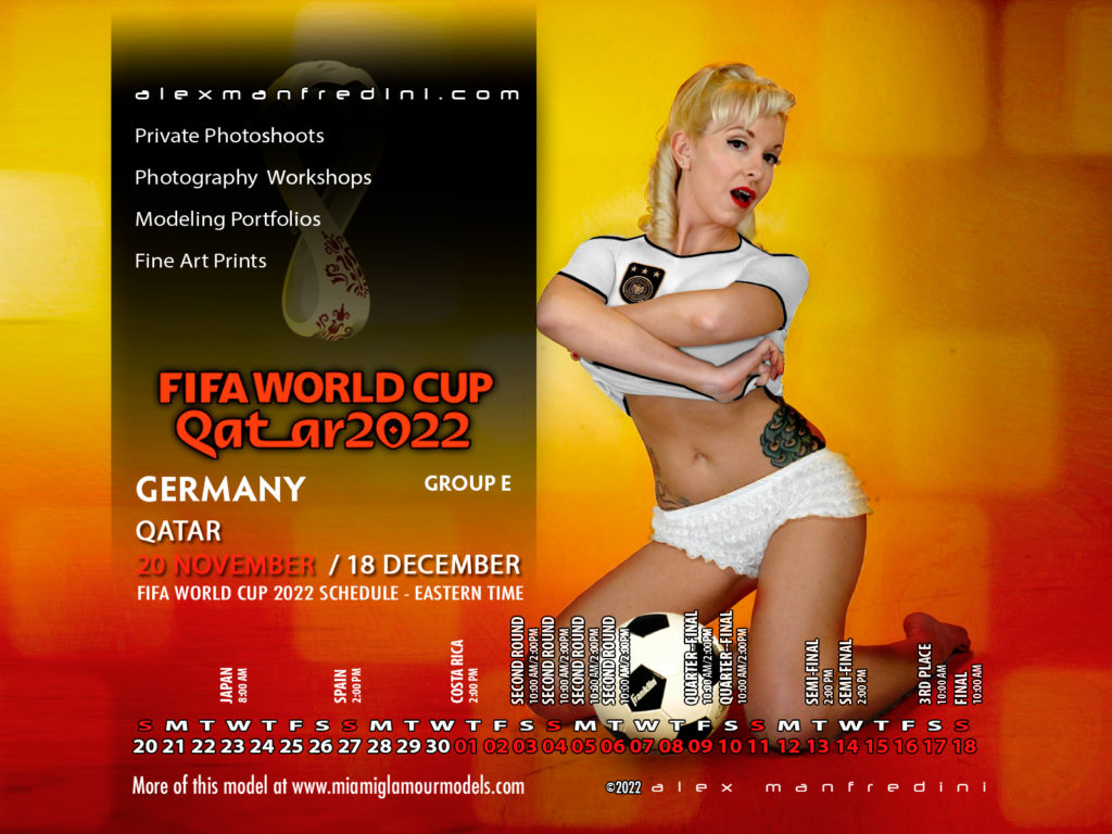 SEXY FIFA 2022 SCHEDULE GERMANY