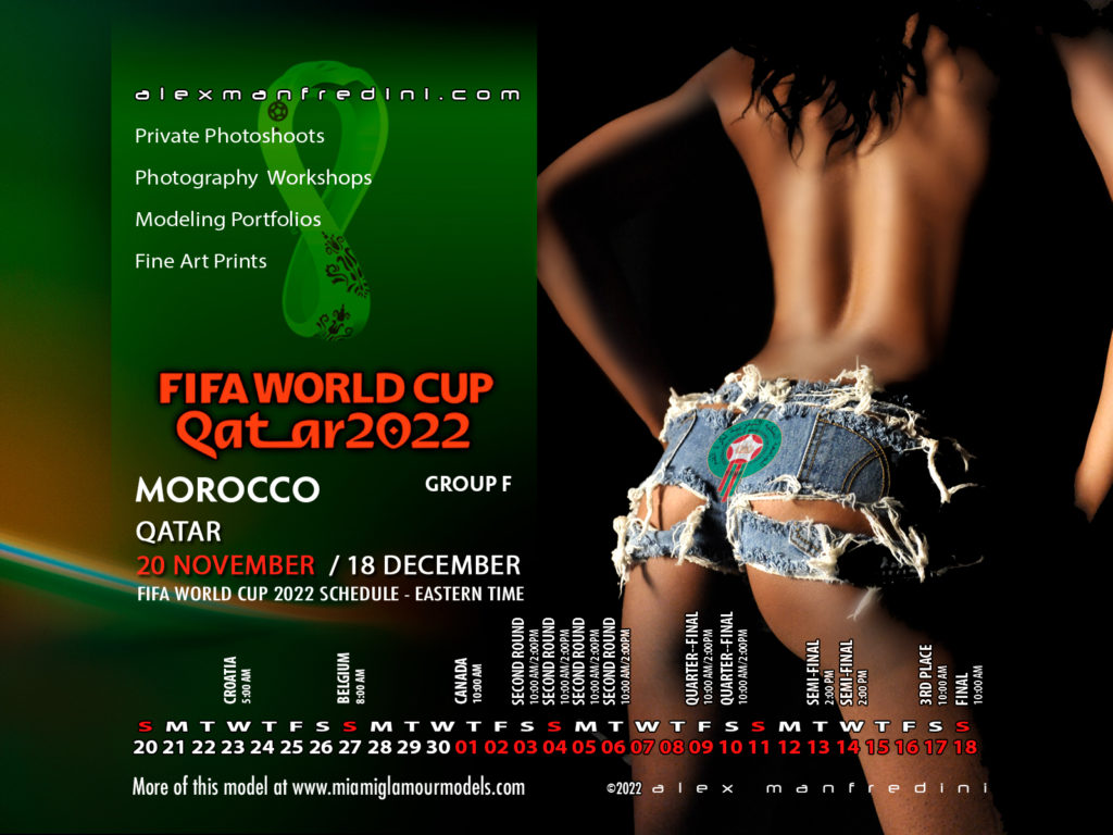 SEXY FIFA 2022 SCHEDULE MOROCCO