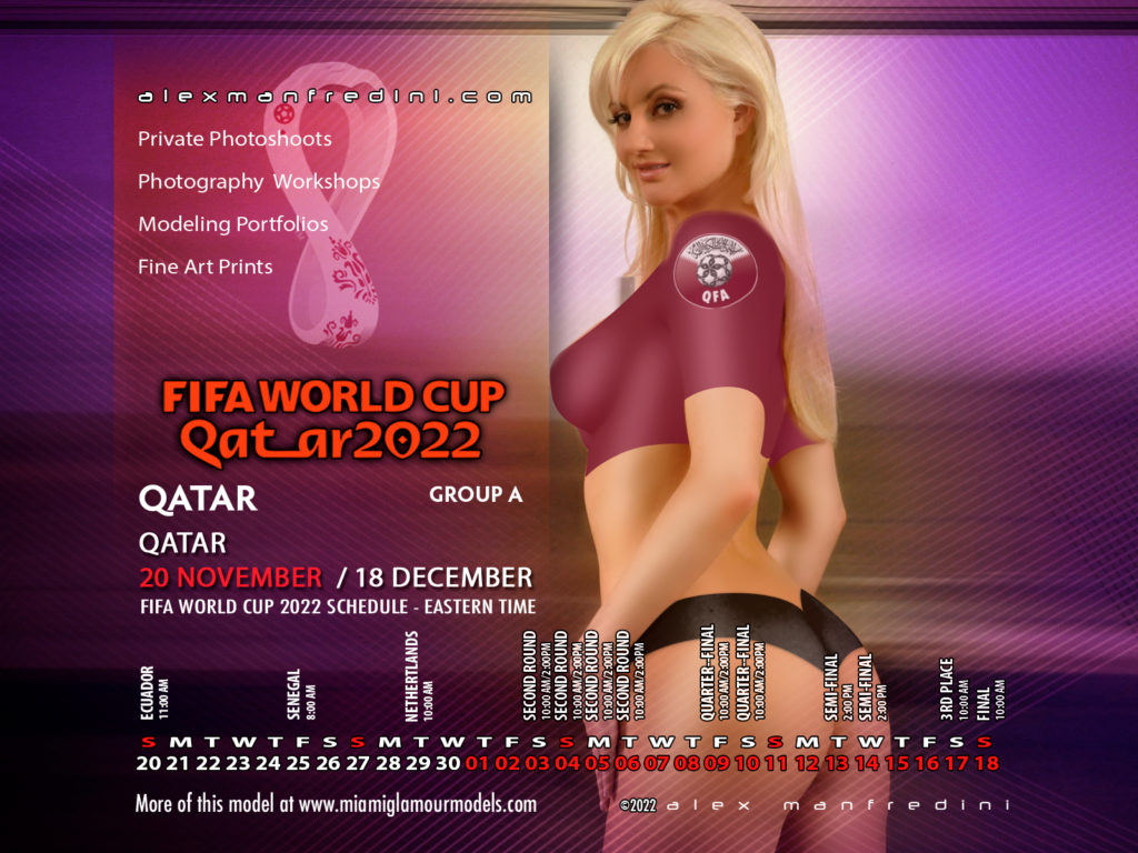 SEXY FIFA 2022 SCHEDULE QATAR