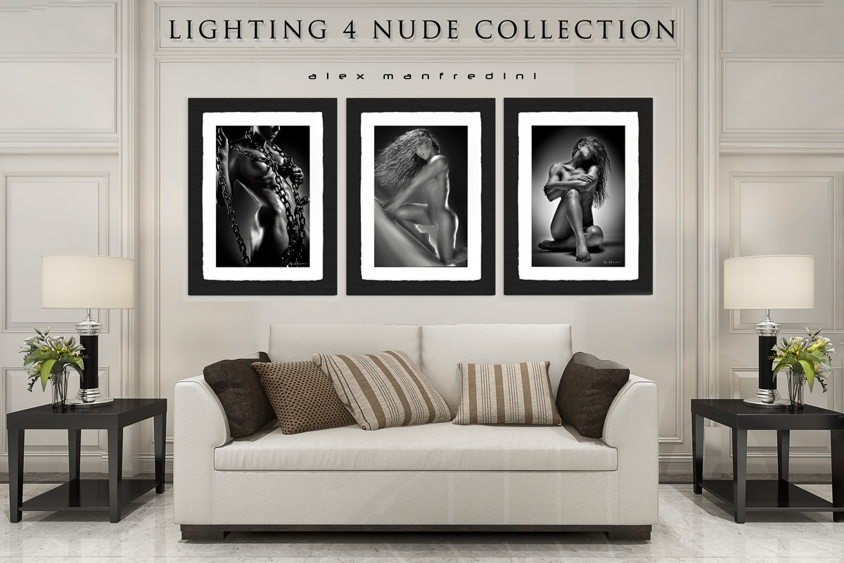 Lighting 4 Nude Fine Art Collection | Erotic Photographer Alex Manfredini