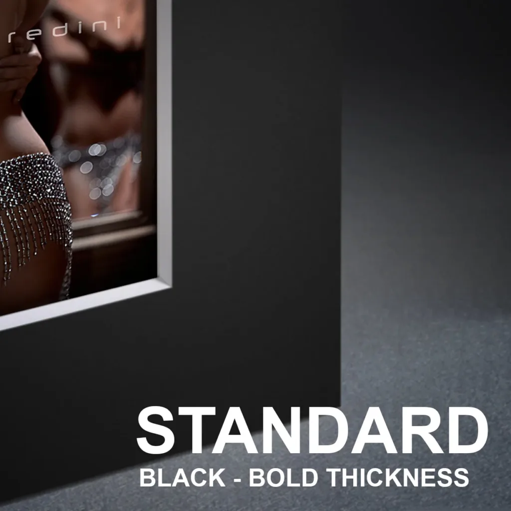 Black bold Thickness for Erotic Fine Art Prints