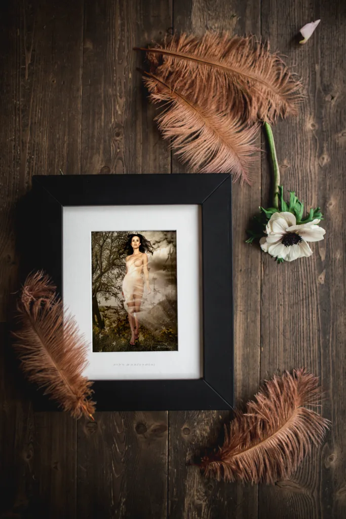 Signature series erotic fine art print custom collections by Alex Manfredini